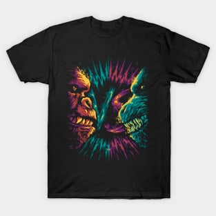 Monsters Fight T-Shirt